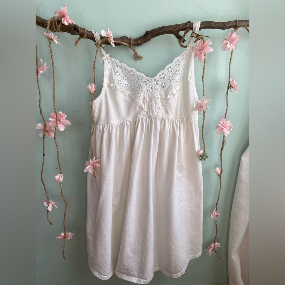 Victorias Secret Cotton eyelet nightie